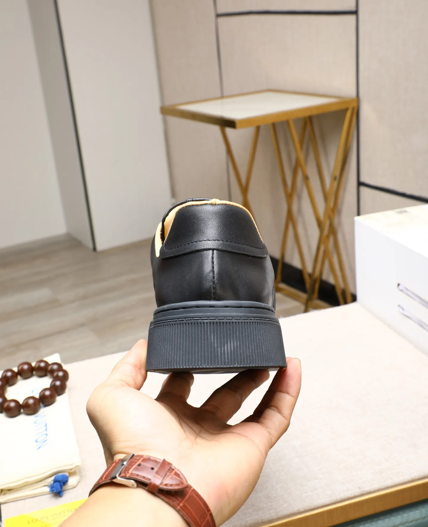 Men's shoes 💰460 [LV～] Men's casual shoes 2025z cabinet sales simultaneously 🔶Size: 38-44 #️⃣ 🔷3 colors🔜The upper is made of multi-material splicing➕cow leather lining, comfortable and breathable, sole: original comfortable and wear-resistant outsole, ⚠️real thing📱photographed🎬real thing is better📢📢📢